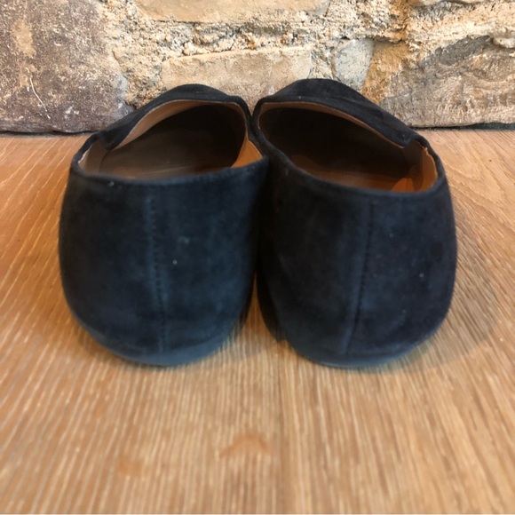 Tory Burch black suede loafers/slippers size 7.5 - Picture 5 of 6